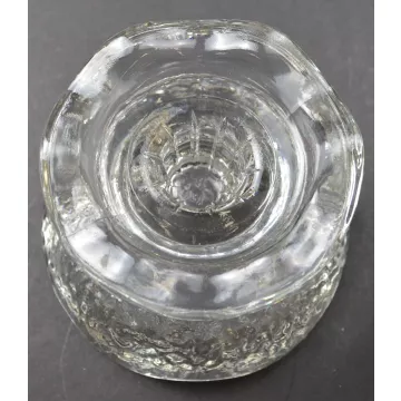 Anchor Hocking Clear Glass Candle Stax Holder