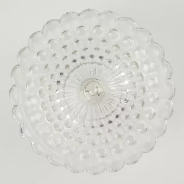 Anchor Hocking Glass - Bubble Foot Clear - Water Goblet - 5.375 Tall