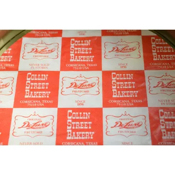 Collin Street Bakery 100 Years Delux Fruit Cake Tin - 7.125 Wide