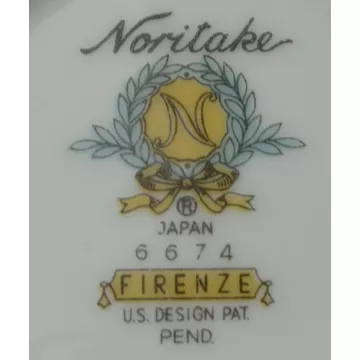 Noritake China - Creamer - Firenze Pattern - 6674