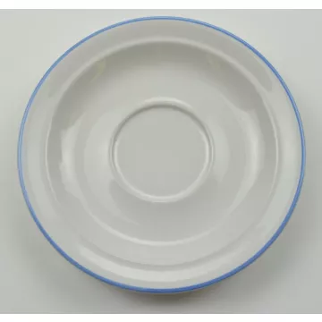 American Royalty Flat Cup Saucer - Natalie Pattern - 6 Round